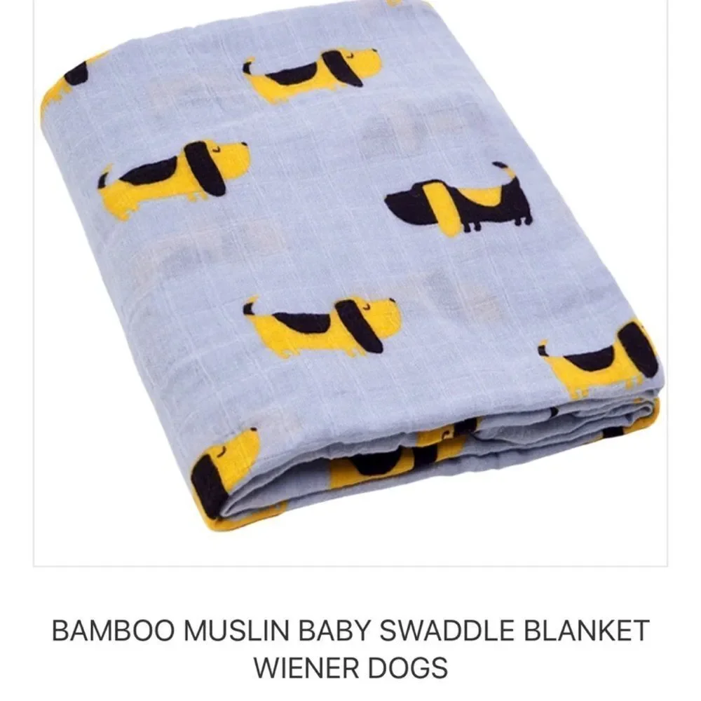 NEW Set of 4 Bamboo Muslin Swaddle Blankets ~YOU PICK